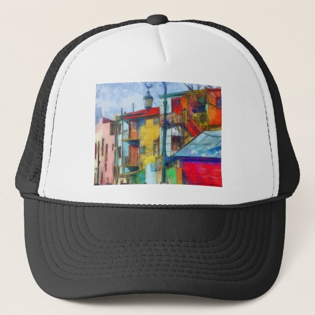 Gorra De Camionero La Boca - la ARGENTINA (Anverso)