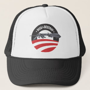 Gorra De Camionero la búsqueda del abejón de obama y destruye el