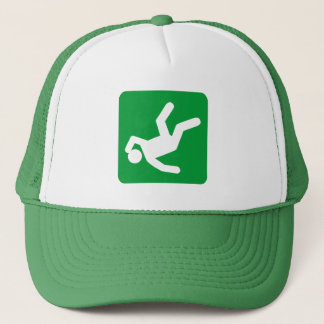 Gorra De Camionero La caída del hombre - verde de hierba