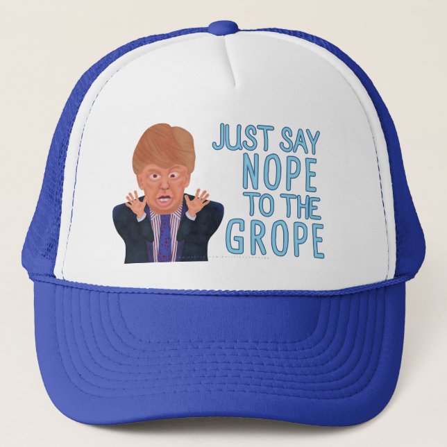Gorra De Camionero La campaña contra Donald Trump en las elecciones d (Anverso)