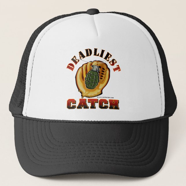 Gorra De Camionero La captura más mortal (Anverso)