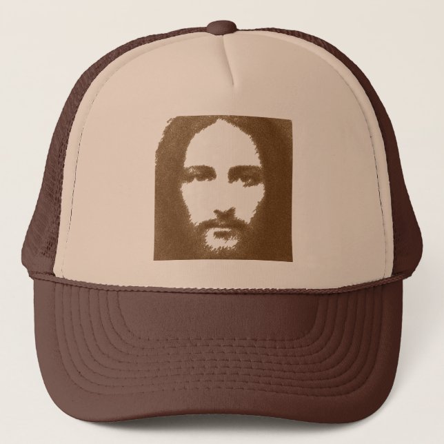 Gorra De Camionero La cara santa de Jesús (Anverso)