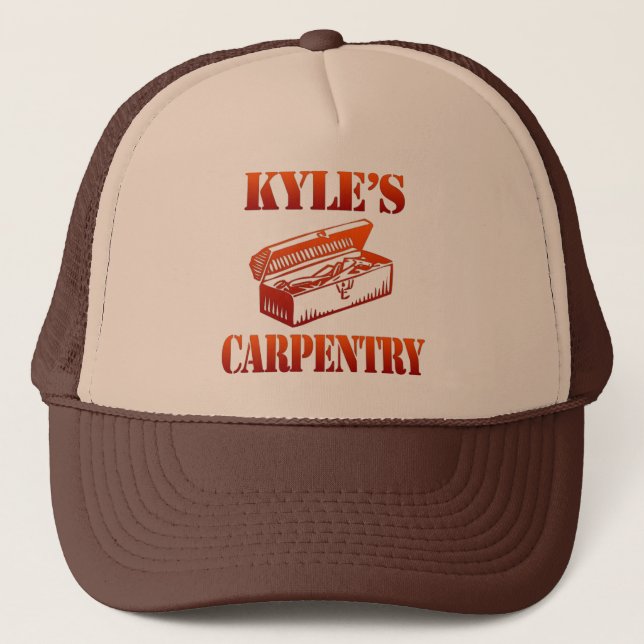 Gorra De Camionero La carpintería de Kyle (Anverso)
