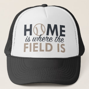Gorra De Camionero La Casa Es Donde Está El Campo