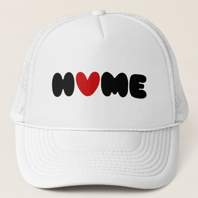 Gorra De Camionero La Casa Es Donde Está El Corazón (Anverso)