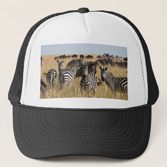 Gorra De Camionero La cebra de Grant (Anverso)