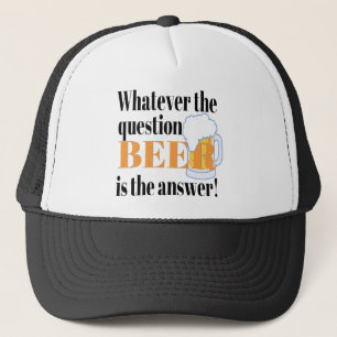 Gorra De Camionero La cerveza es la respuesta
