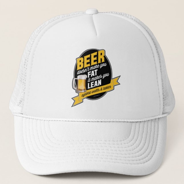 Gorra De Camionero La Cerveza Te Hace Eludir (Anverso)