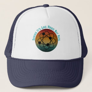 Gorra De Camionero la ciencia es como la magia pero real