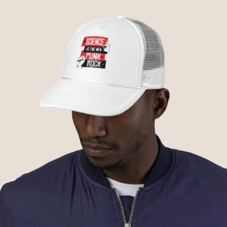 GORRA DE CAMIONERO LA CIENCIA ES LA NUEVA ROCA DE PUNK