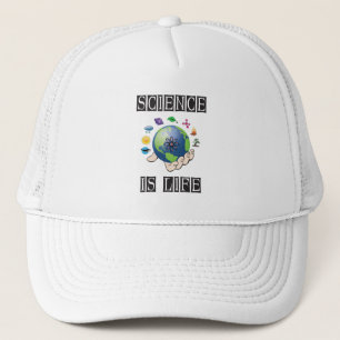 Gorra De Camionero La ciencia es la vida