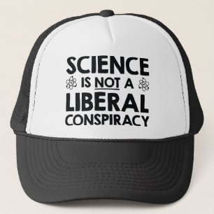 Gorra De Camionero La ciencia no es una conspiración liberal