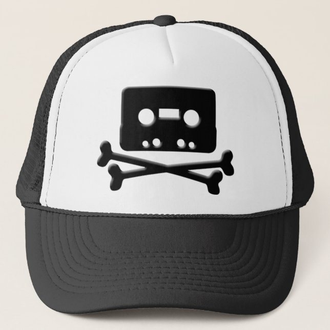 Gorra De Camionero La cinta de la bahía del pirata (Anverso)