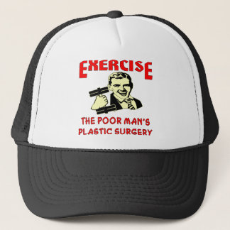 Gorra De Camionero La cirugía plástica del pobre hombre del ejercicio