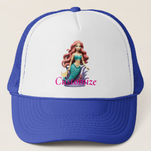 Gorra De Camionero La comedida sirena de cabeza roja Thunder_Cove
