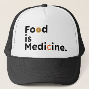 Gorra De Camionero La comida es medicina