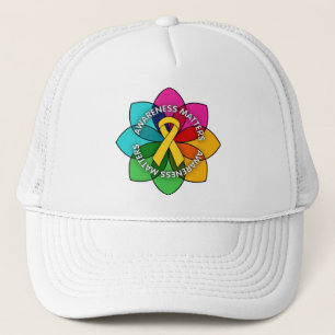 Gorra De Camionero La concienciación sobre el cáncer infantil es impo