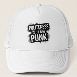 Gorra De Camionero La cortesía es el nuevo Punk