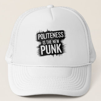 Gorra De Camionero La cortesía es el nuevo Punk