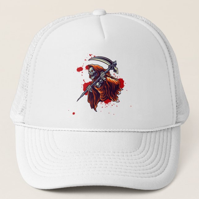 Gorra De Camionero La cosecha de Grimm Reaper (Anverso)