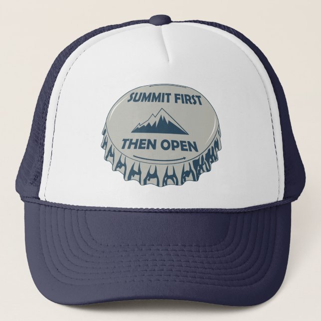 Gorra De Camionero La Cumbre primero y después se abre (Anverso)