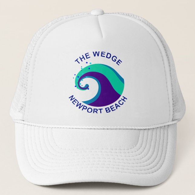 Gorra De Camionero La cuña, playa de Newport (Anverso)