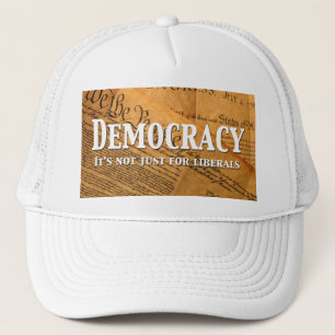 Gorra De Camionero La democracia no es sólo para los liberales