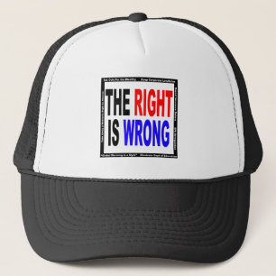 Gorra De Camionero La derecha es incorrecta