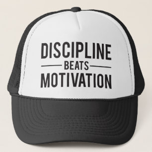 Gorra De Camionero La disciplina supera la motivación - Inspiradora