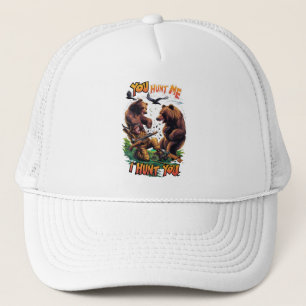 Gorra De Camionero La divertida caza de osos de batalla por el Rifle