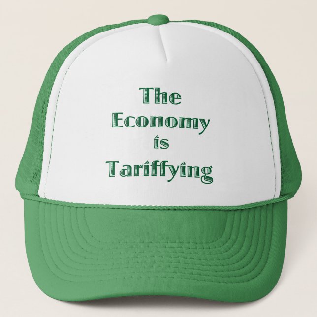 Gorra De Camionero La economía es la tarificación (Anverso)