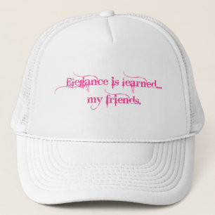 Gorra De Camionero La elegancia es docta… Mis amigos
