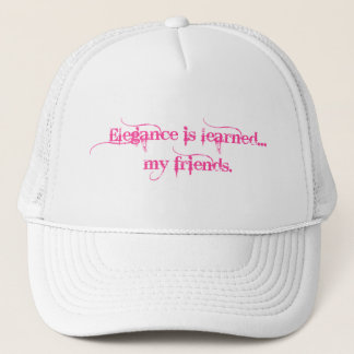 Gorra De Camionero La elegancia es docta… Mis amigos