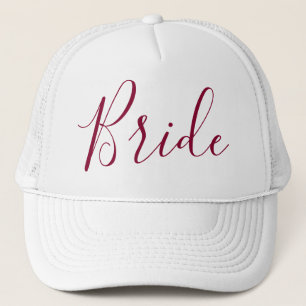 Gorra De Camionero La encantadora caligrafía de novia