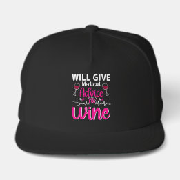 Gorra De Camionero La enfermera dará consejos médicos para el vino di