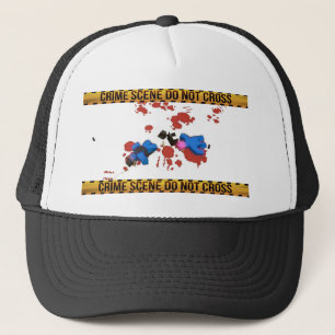 Gorra De Camionero La escena del crimen no cruza mercancía Unturned