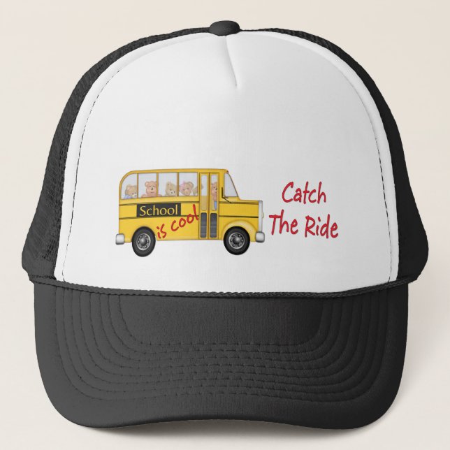 Gorra De Camionero La escuela es el autobús de Guay School (Anverso)