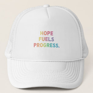 Gorra De Camionero La esperanza alimenta el progreso