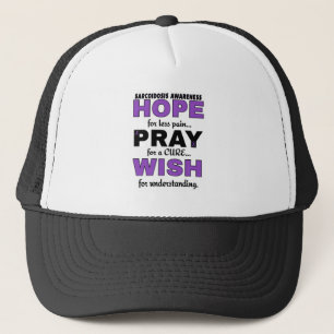 Gorra De Camionero La esperanza ruega sarcoidosis del deseo…