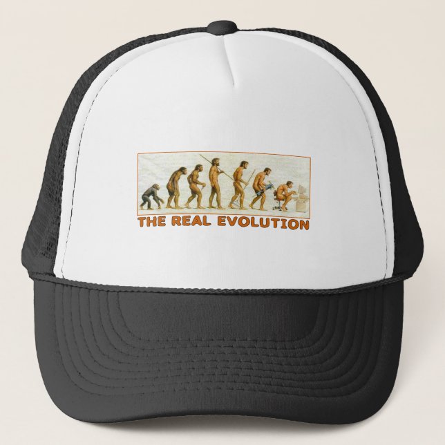Gorra De Camionero La evolución real (Anverso)