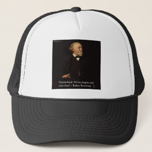 Gorra De Camionero La famosa cita de la maternidad de Robert Browning