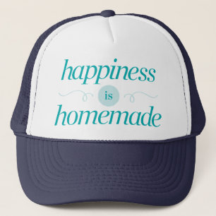 Gorra De Camionero La felicidad es hecha en casa