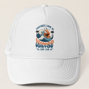 Gorra De Camionero La felicidad llegó en olas Verano 