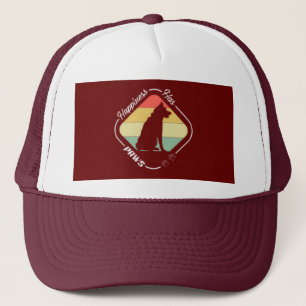 Gorra De Camionero La felicidad tiene diseño de garras