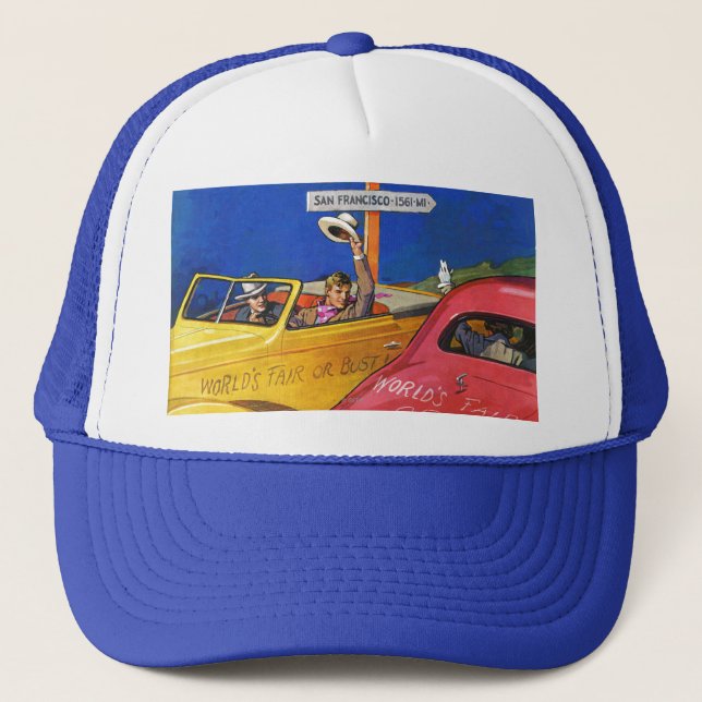 Gorra De Camionero La feria o el busto de mundo (Anverso)
