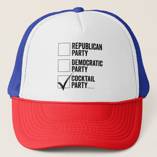 Gorra De Camionero La Fiesta del Cóctel (Anverso)