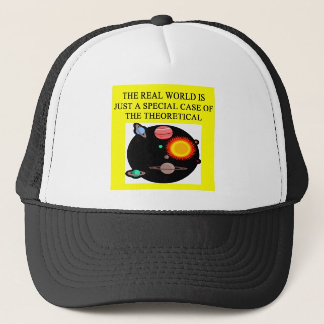 Gorra De Camionero la física de quántum teórica (Anverso)