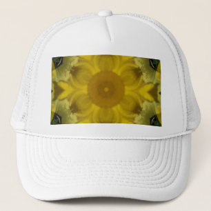 Gorra De Camionero La flor del sol estalla dorada