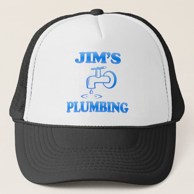 Gorra De Camionero La fontanería de Jim (Anverso)