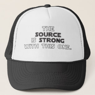Gorra De Camionero La fuente es fuerte con ésta
